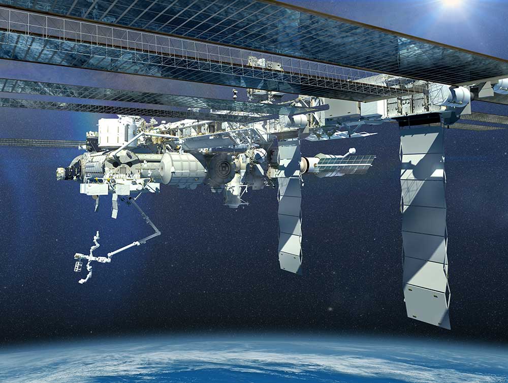 htg robots in space ISS canadarm
